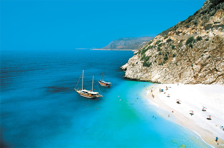 Küste bei Antalya in der Türkei