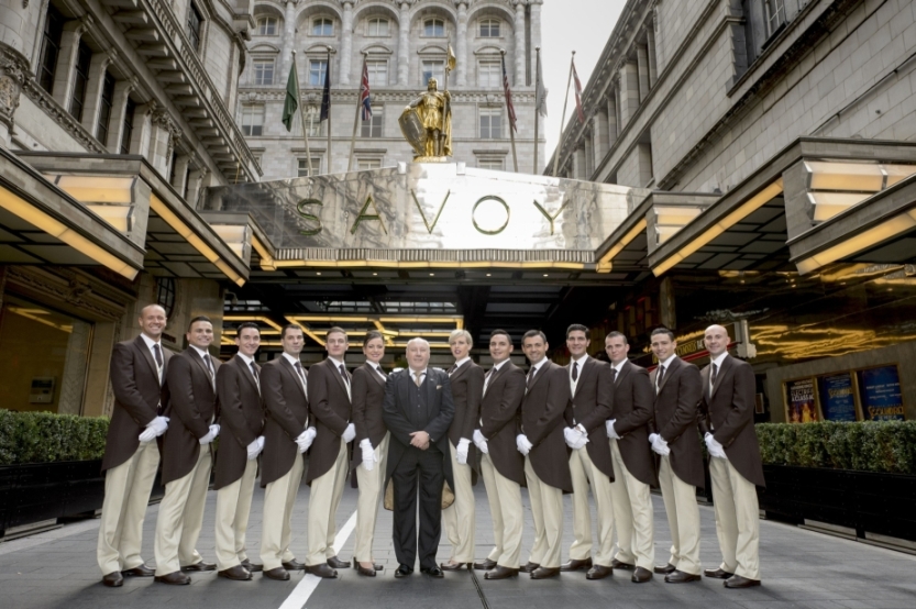 Etihad Butlers im Savoy London
