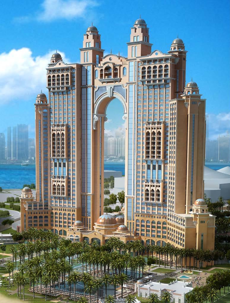 Spektakuläres Luxushotel: Fairmont Hotel & Serviced Apartments Abu Dhabi wird Abfang 2015 eröffnet