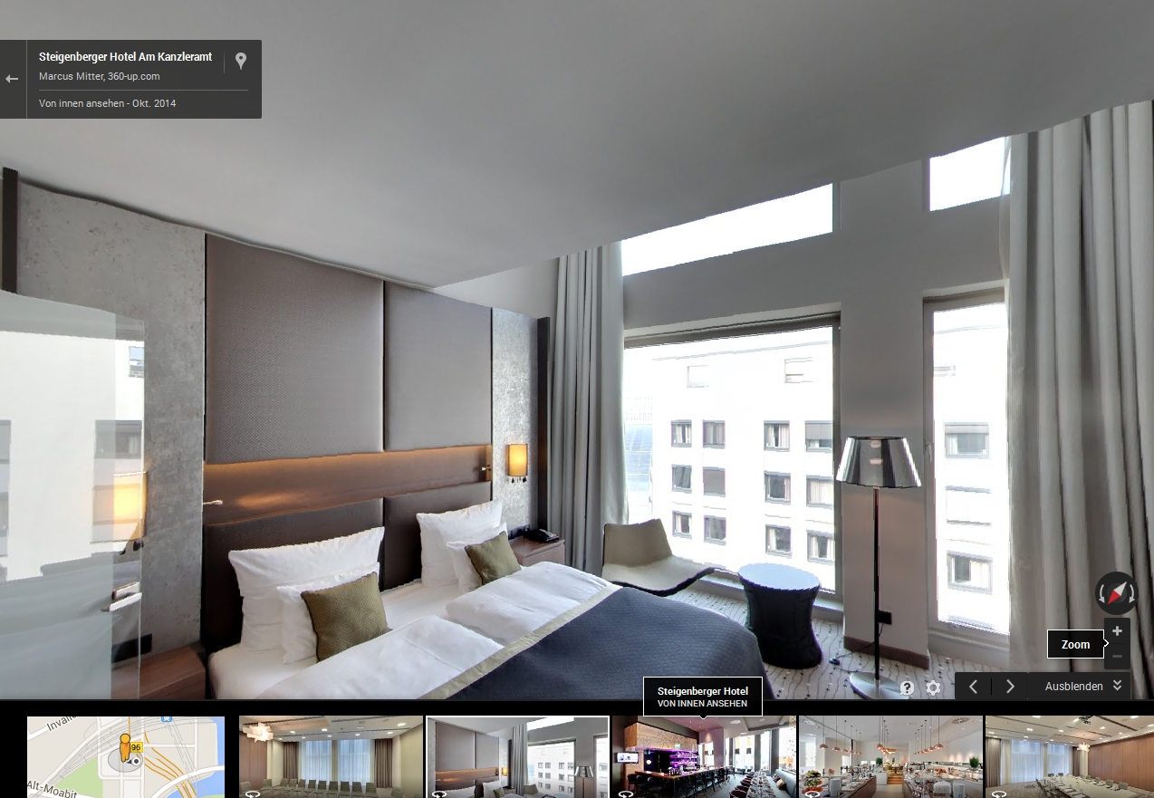 Steigenberger Hotel Am Kanzleramt Berlin - Innenansichten mit Google Business View