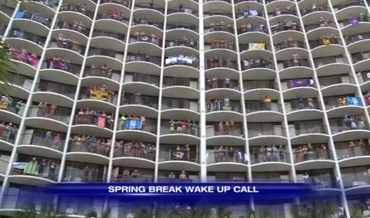 Spring Break Hotel Wake Up Call 2