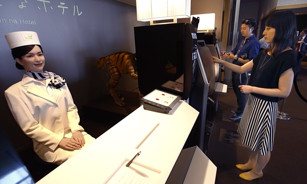 Roboter-Hotel eröffnet: Low-Budget-Zimmer für nur 65 Euro je Übernachtung - Niedrige Personalkosten