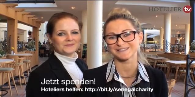 Sina Ehresmann und Theresa Pritzkes vom Estrel Berlin - Screenshot: HOTELIER TV