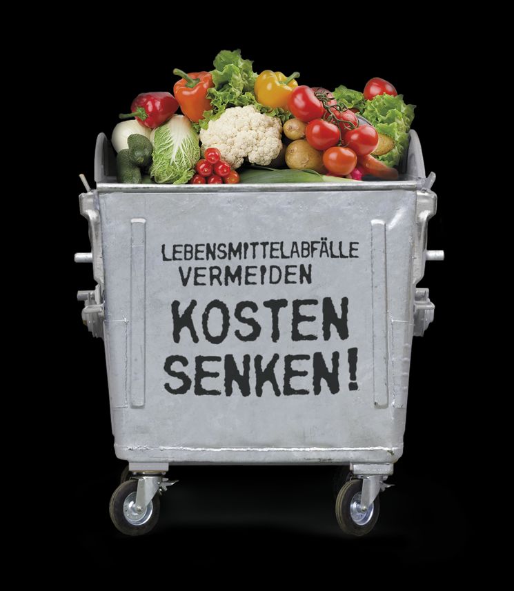 Überproduktion und Tellerrücklauf verursachen Lebensmittelabfall - United Against Waste legt erste Kennzahlen über Lebensmittelabfall in Großküchen vor