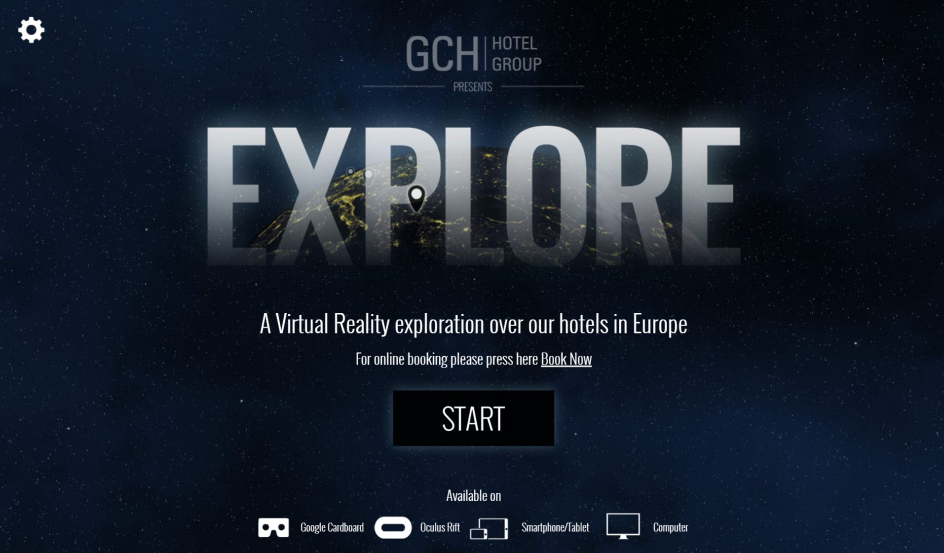 GCH Hotel Group startet Virtual-Reality-Tool (Screenshot: GCH Hotel Grpup)