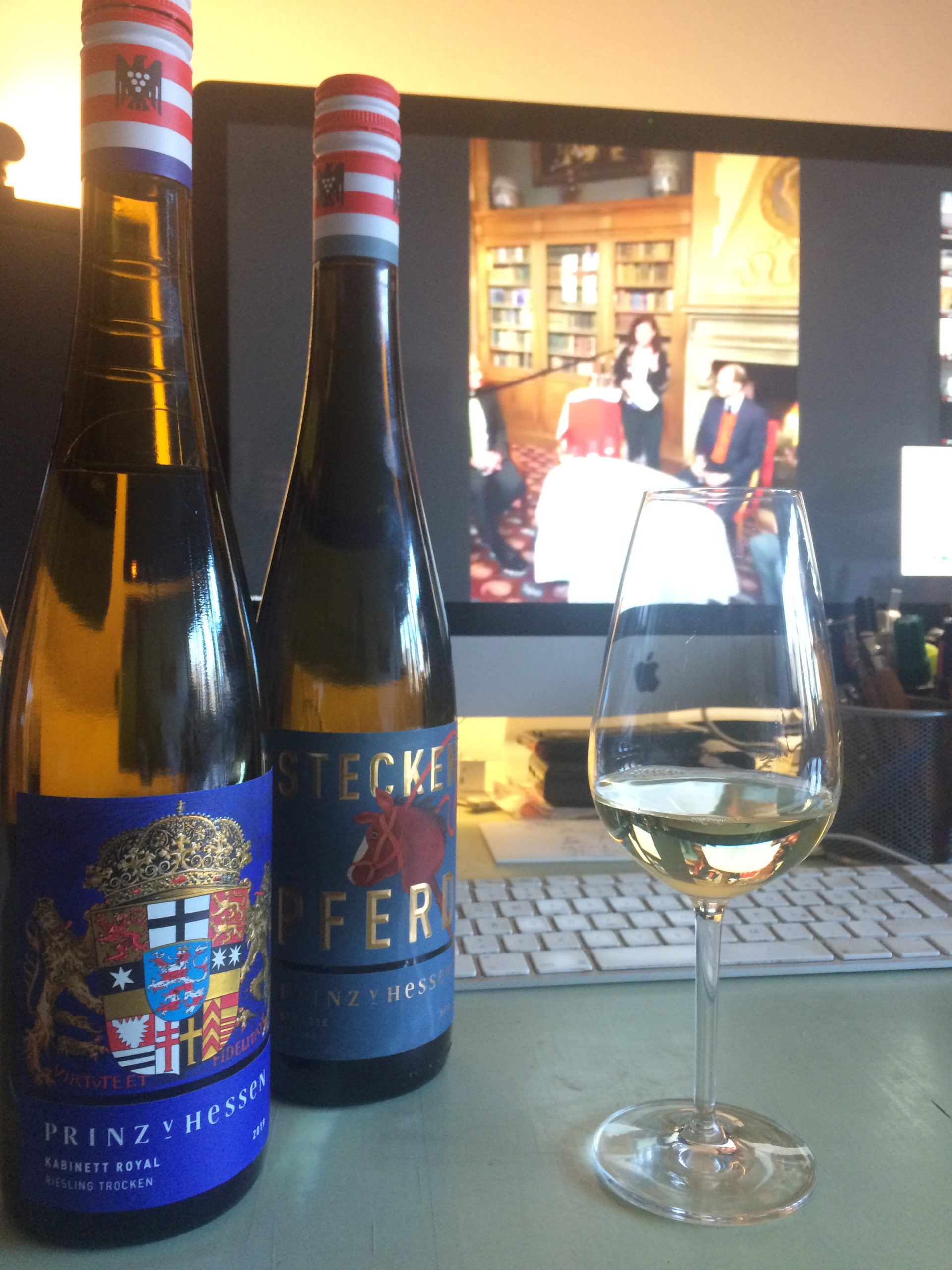 Online-Weinverkostung mit den Weingut Prinz von Hessen und dem Schlosshotel Kronberg