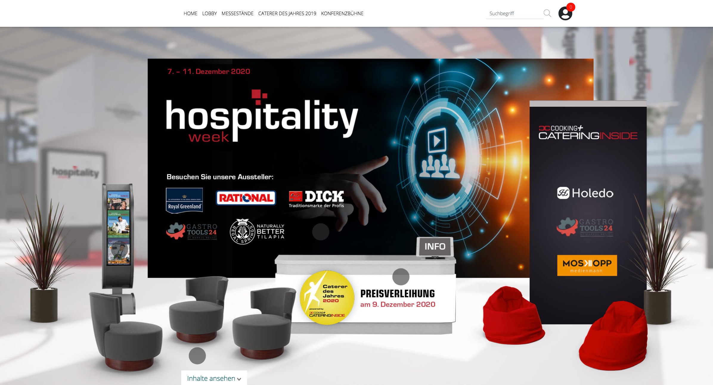 Hospitality Week 2020 - Lobby