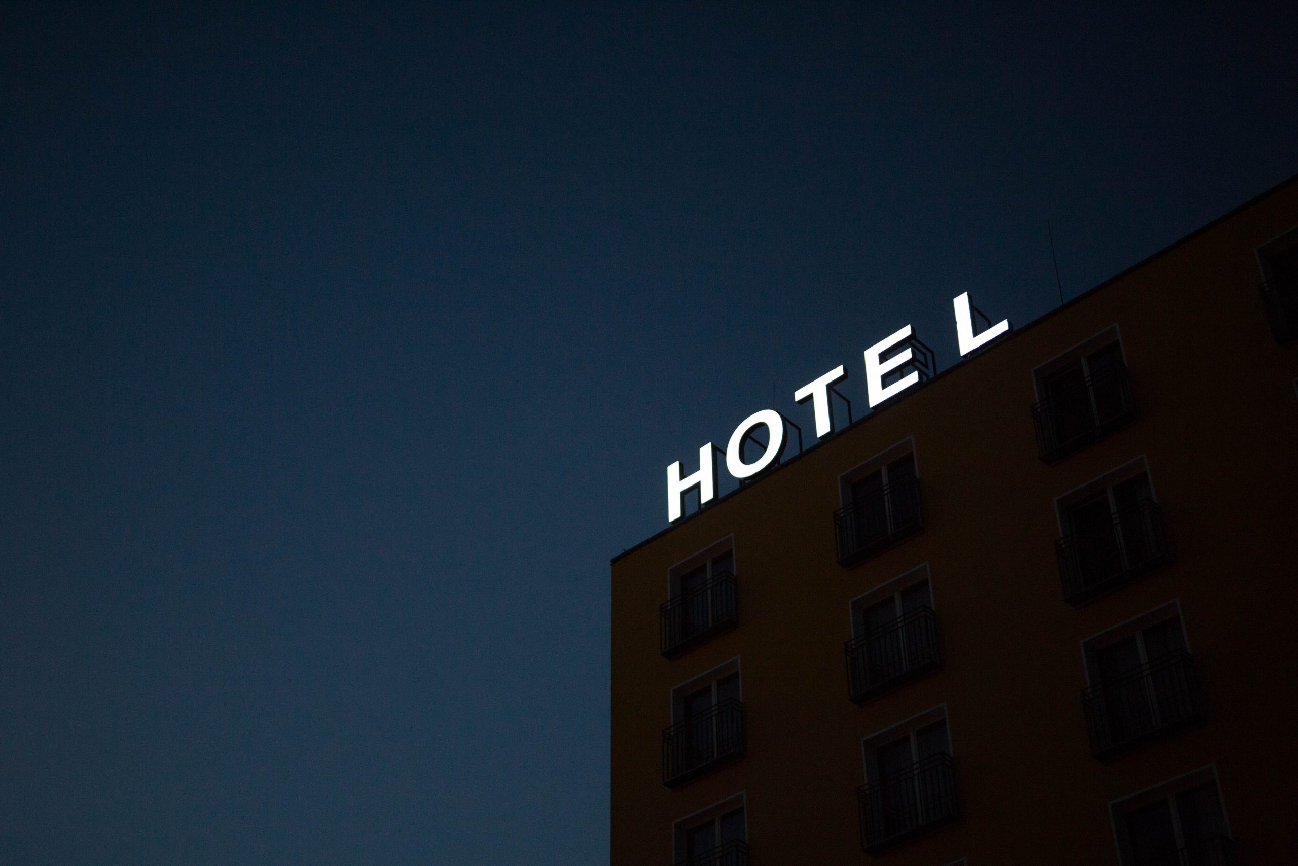 hotel sign marten Bjork