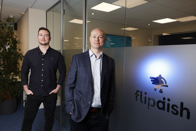 Von links: James McCarthy, Co-Founder and CCO of Flipdish, Conor McCarthy, Co-Founder and CEO of Flipdish